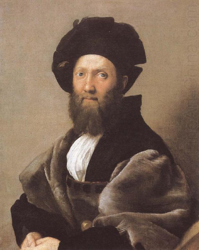 RAFFAELLO Sanzio Portrait of Badashalei china oil painting image